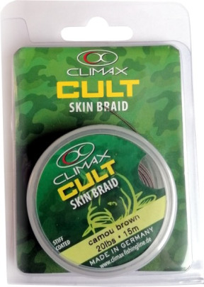 Návazcová Šňůra Cult Skin Braid Camou Green 15m