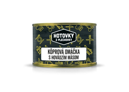 Jídlo Hotové Koprová omáčka s hovězím masem 400g