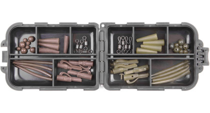 Klipy na olovo + doplňky Terminal Tackle Box