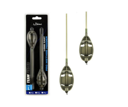 Krmítko Long Cast Pro Method Feeder 2ks