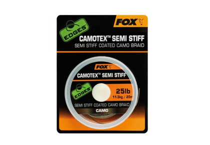 Návazcová šňůrka Camotex Semi Stiff 20m