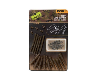 Klipy Edges Camo Slik Lead Clip Kit Size 10