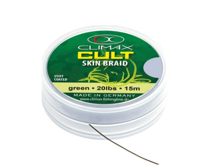 Návazcová Šňůra Cult Skin Braid Camou Green 15m