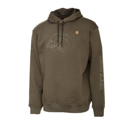 Mikina Mirror Carp Hoodie Green