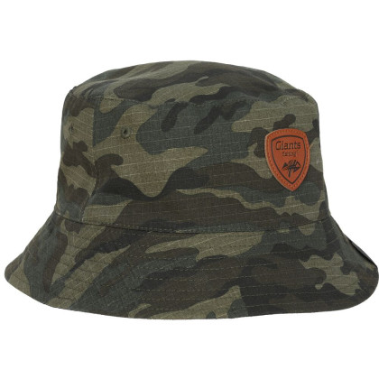 Klobouk Oboustranný Camo/Black Double Bucket Hat