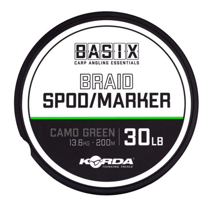 Šňůra Basix Spod/ Marker Braid 200m 30lb