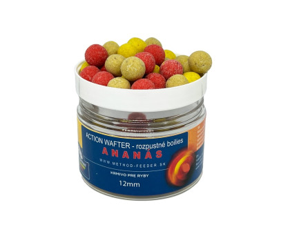 Rozpustné Boilies Action Wafters 12mm 150ml