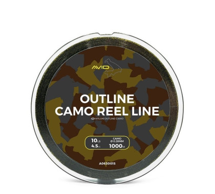 Vlasec Outline Camo Reel Line 1000m