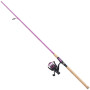 Set Prut + naviják Combo Vantage Pink 240cm