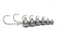 Jigová hlavička Rage Jig Head X 3ks