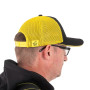 Kšiltovka Black and Yellow Trucker Cap