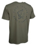 Triko Make It Happen T-Shirt Carp Logo Green
