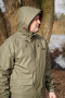 Bunda Rain Jacket Bark Green