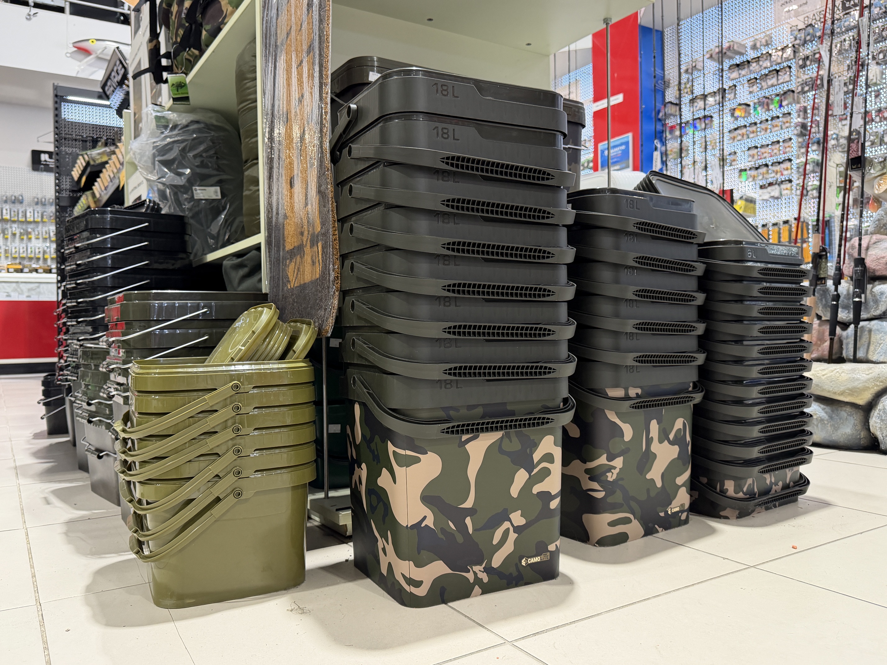 Jak skladovat boilies, pelety a dipy