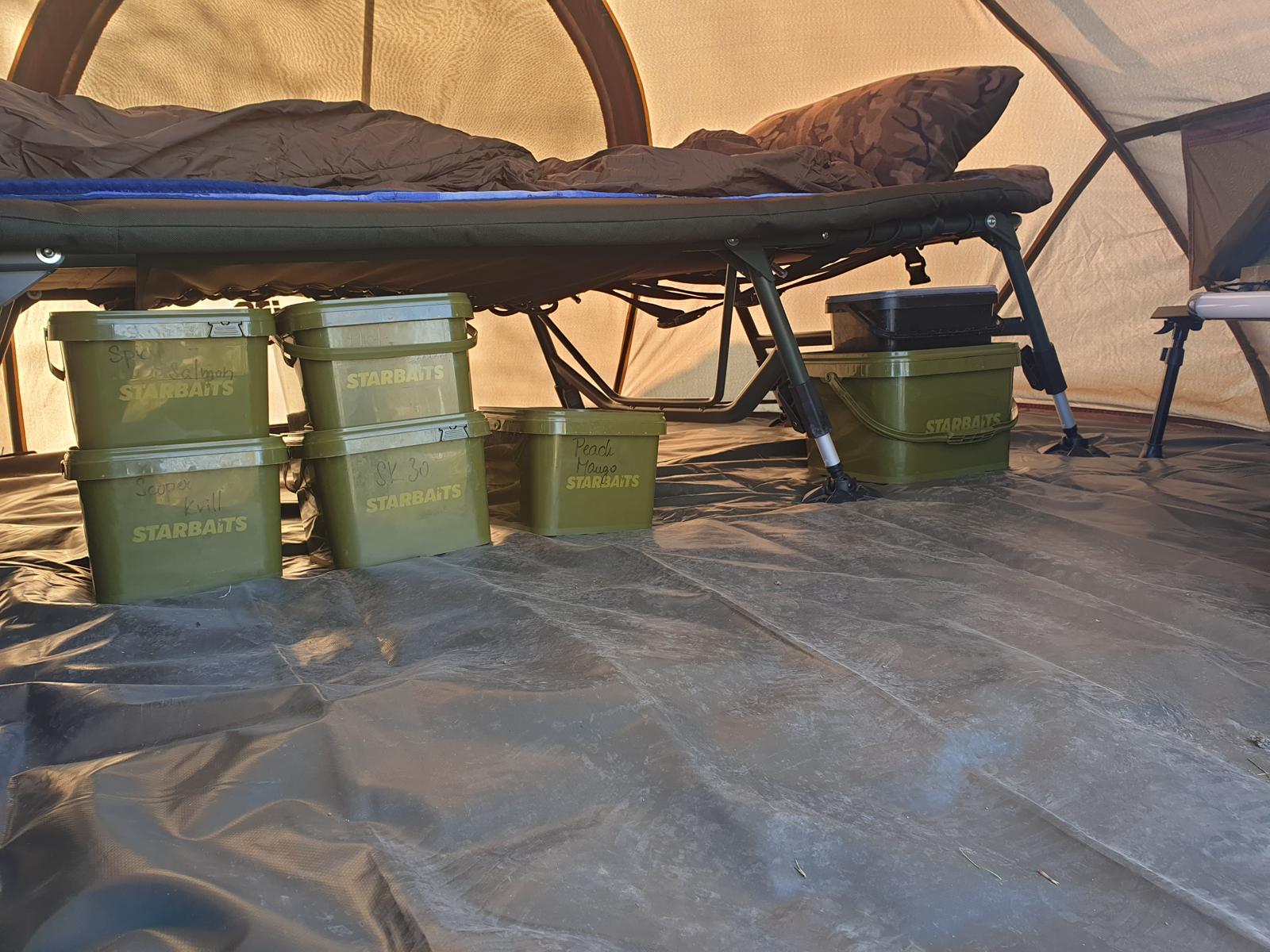 Jak skladovat boilies, pelety a dipy