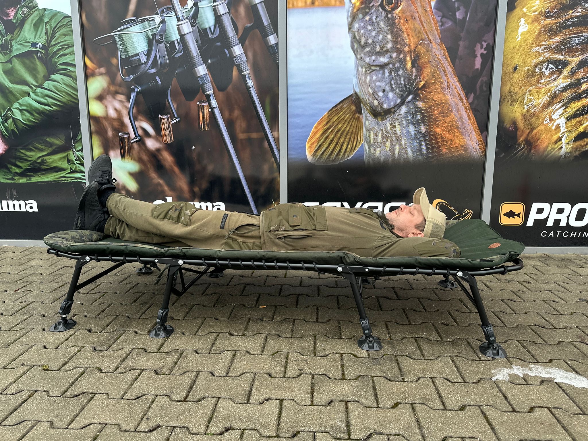 Rybářské lehátko